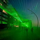 De Panne Belgien - Lasershow