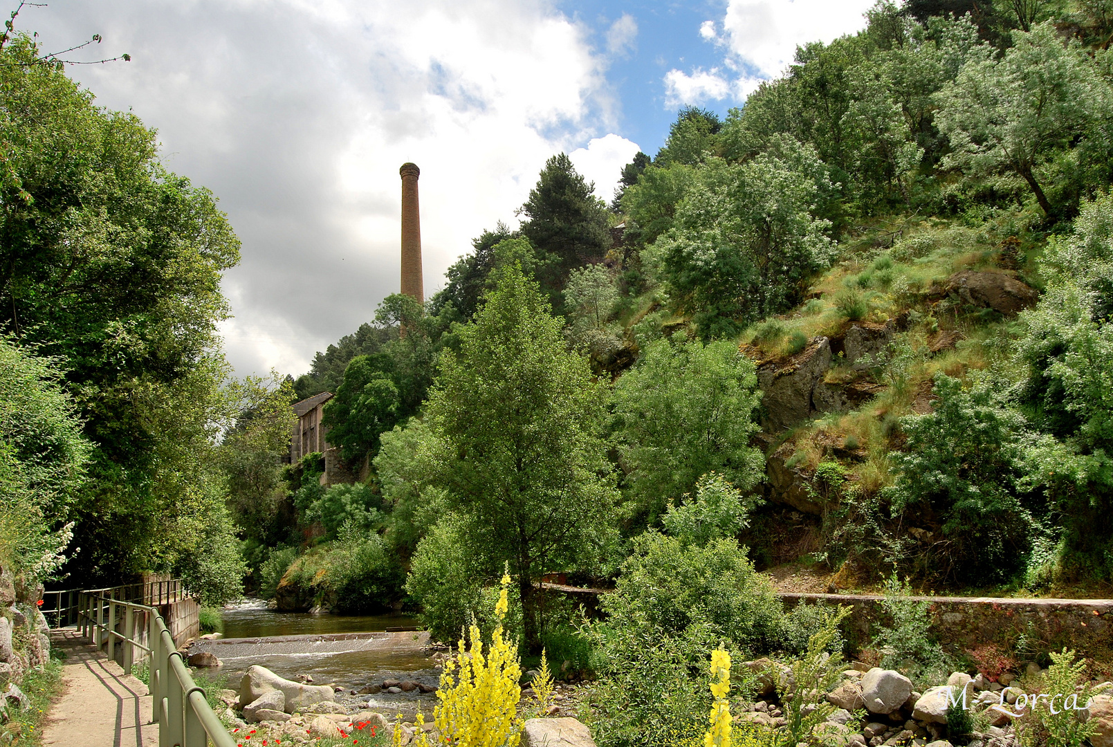 de paseo por el rio y las viejas fabricas textiles de bejar ( salamanca 2