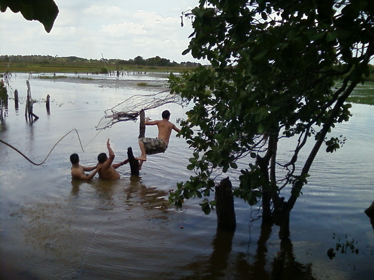 De pesca