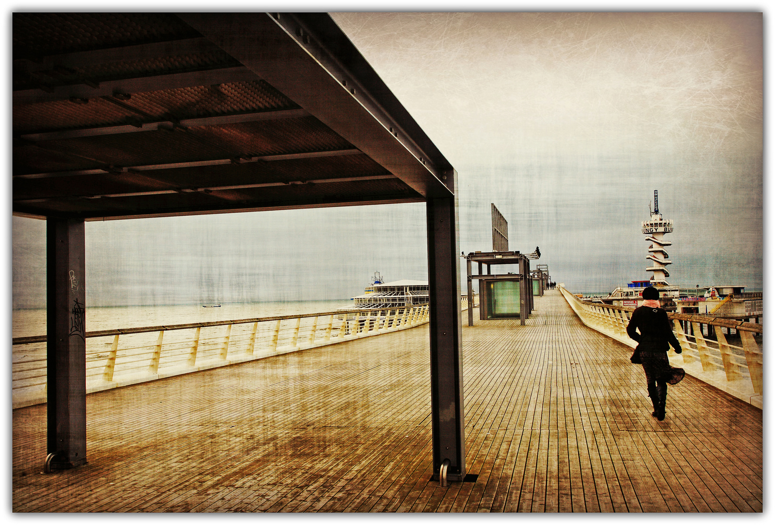 De Pier, Scheveningen, Den Haag, Nederlands