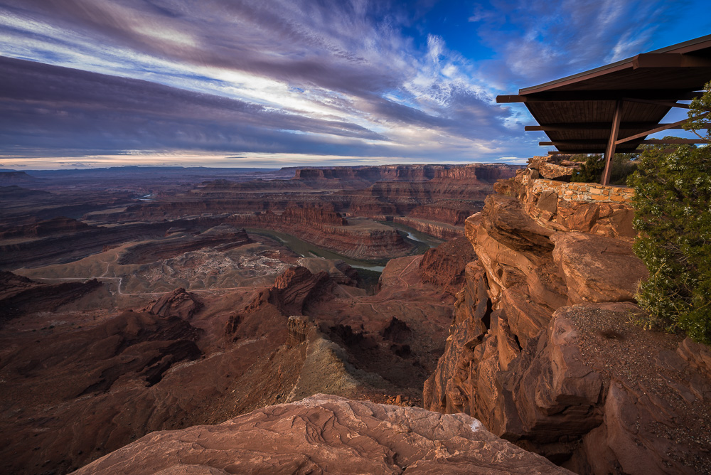 Dead Horse Point @ pre-sunrise