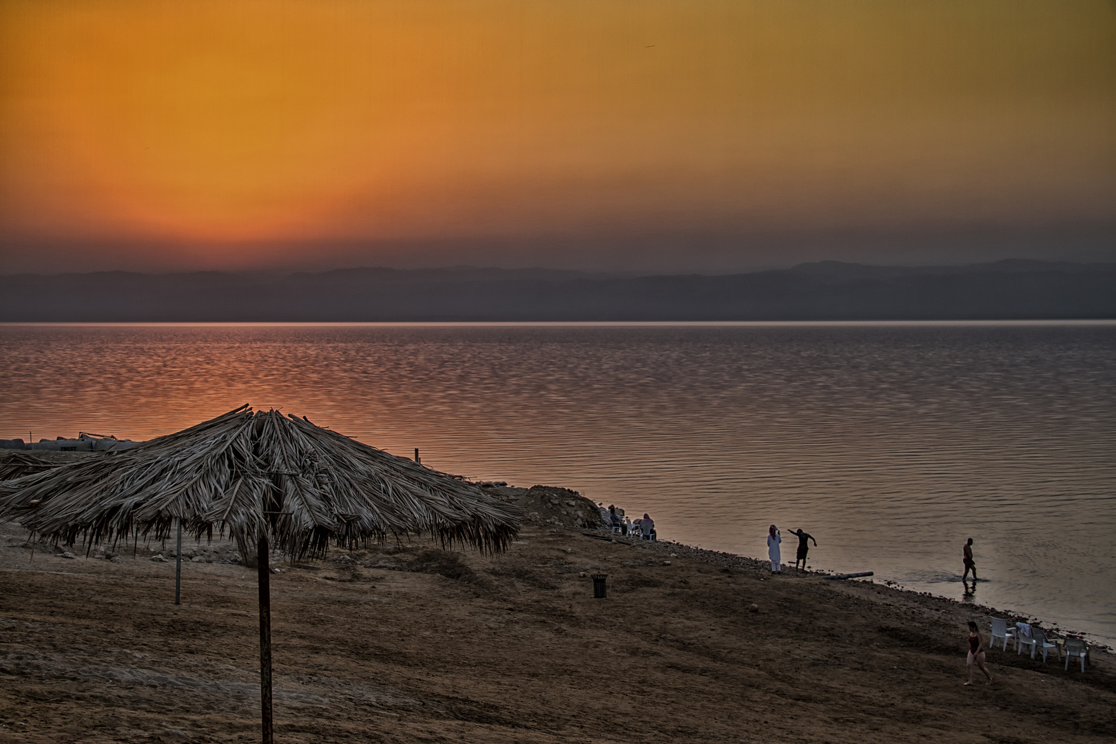 Dead Sea sunset