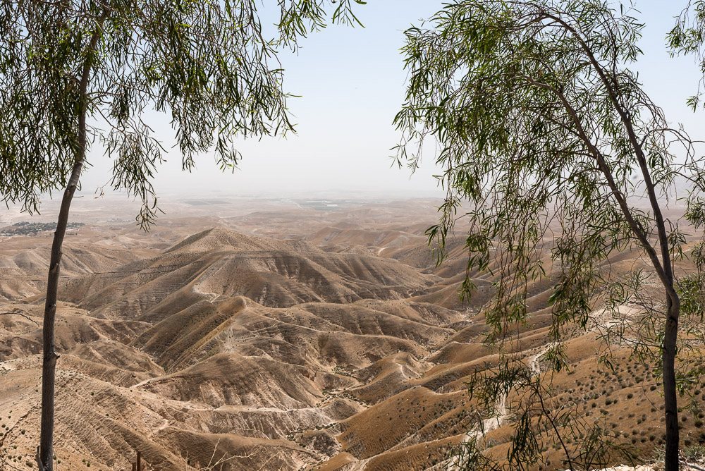 Dead Sea View in der Wüste Negev