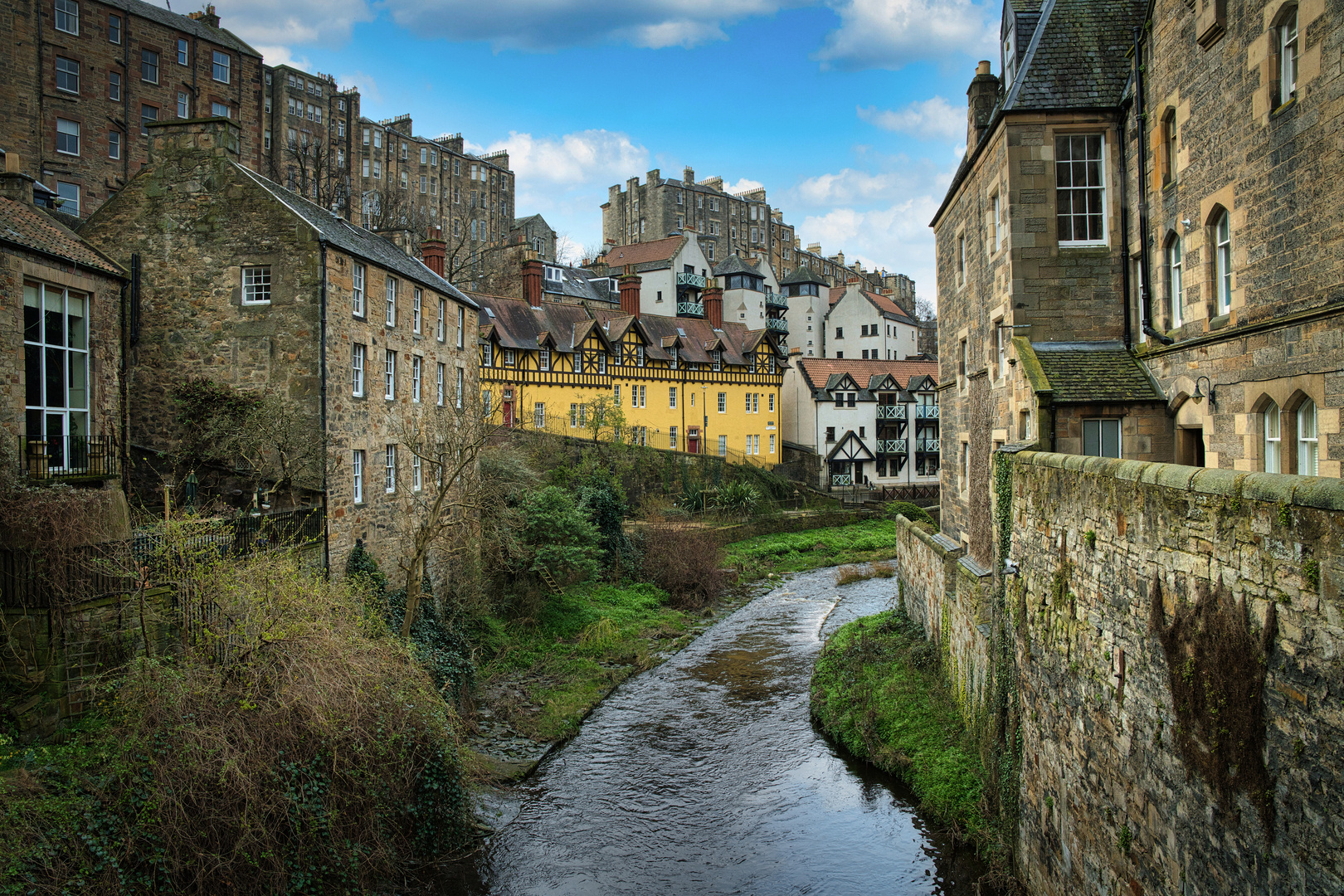 Dean Village, Edinburgh, Schottland