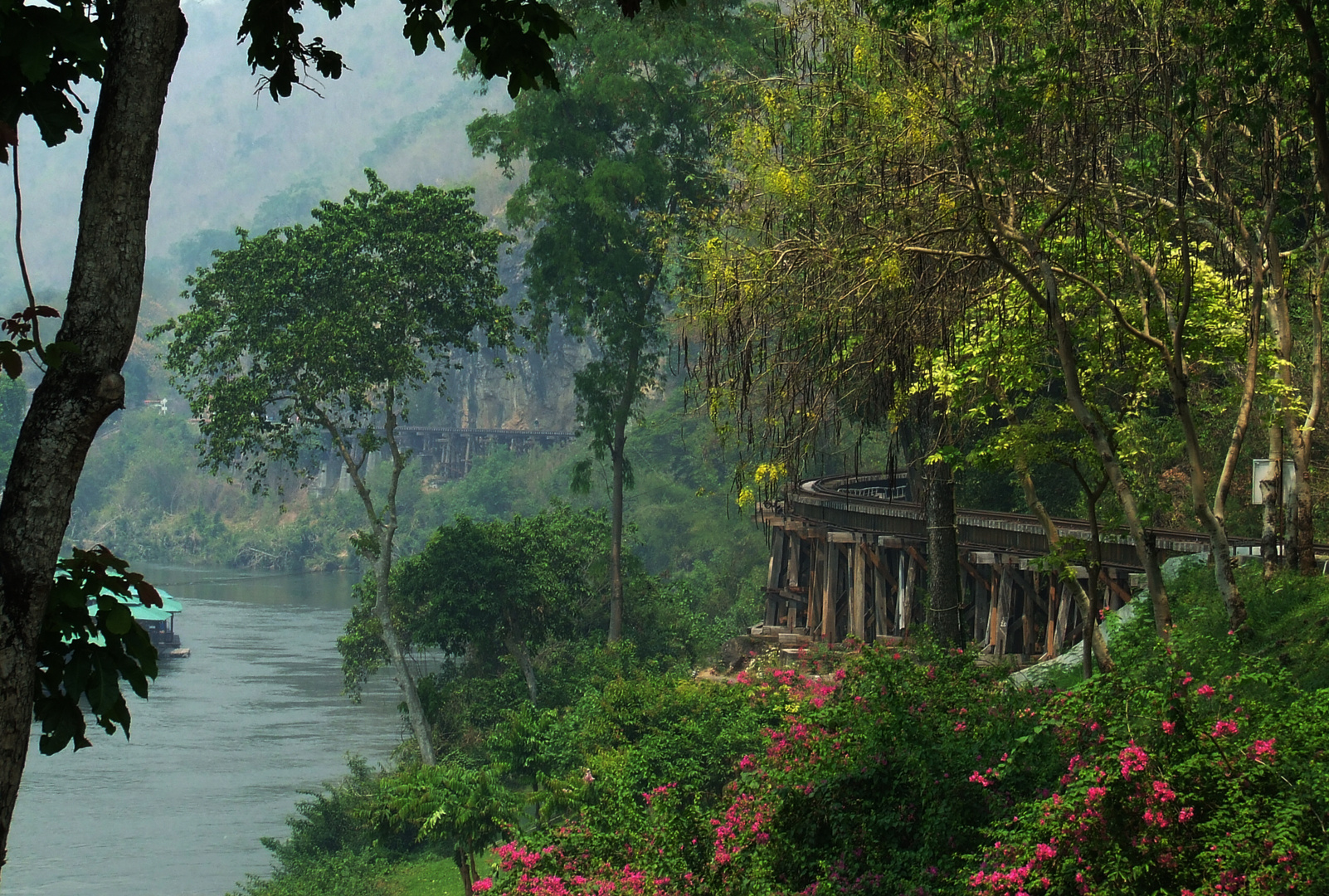 Death Railway, Tham Krasae Bridge, Kwai Noi