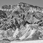 Death Valley Artists Palette BW