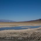 Death Valley: Badwater basin à 85.5m en dessous du niveau de la mer.