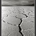 Death Valley, California, USA on a rare cloudy day