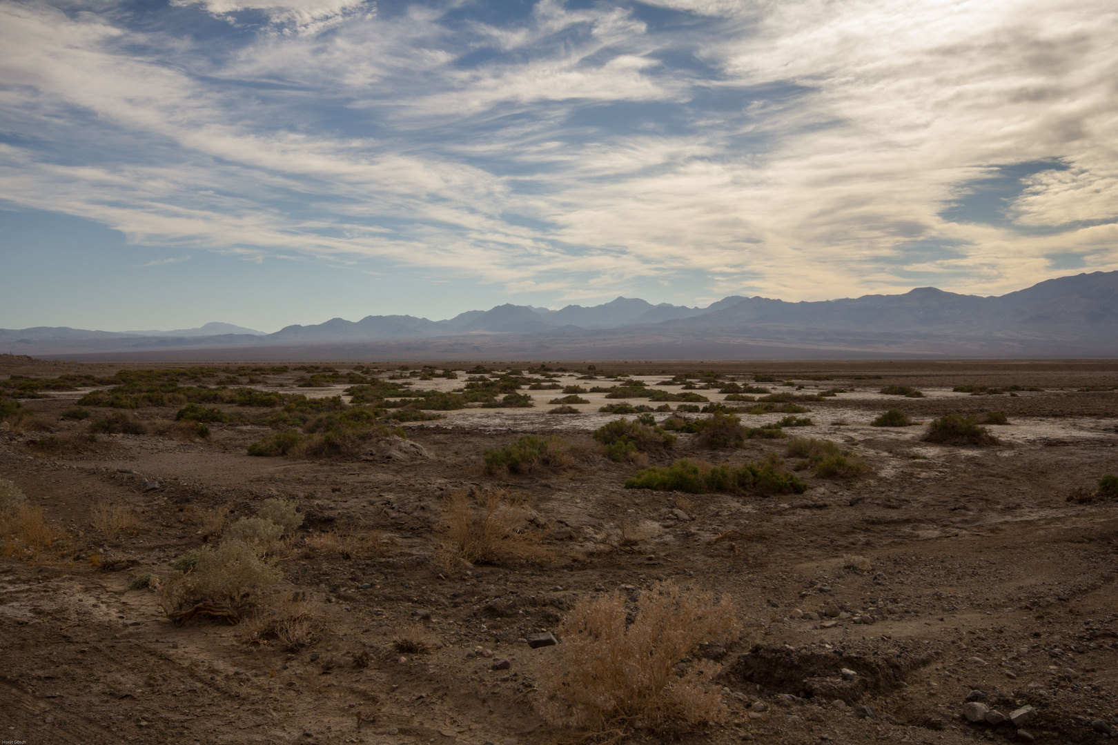 Death Valley hot and dry