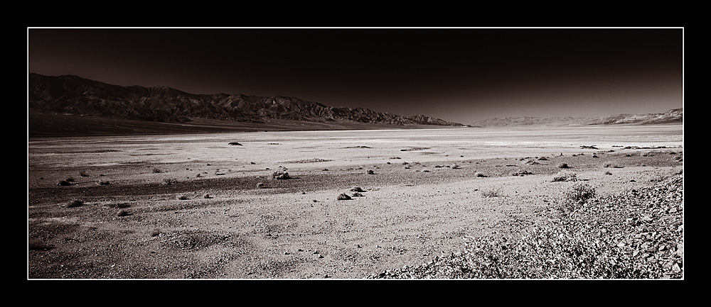 Death Valley, mitten drin