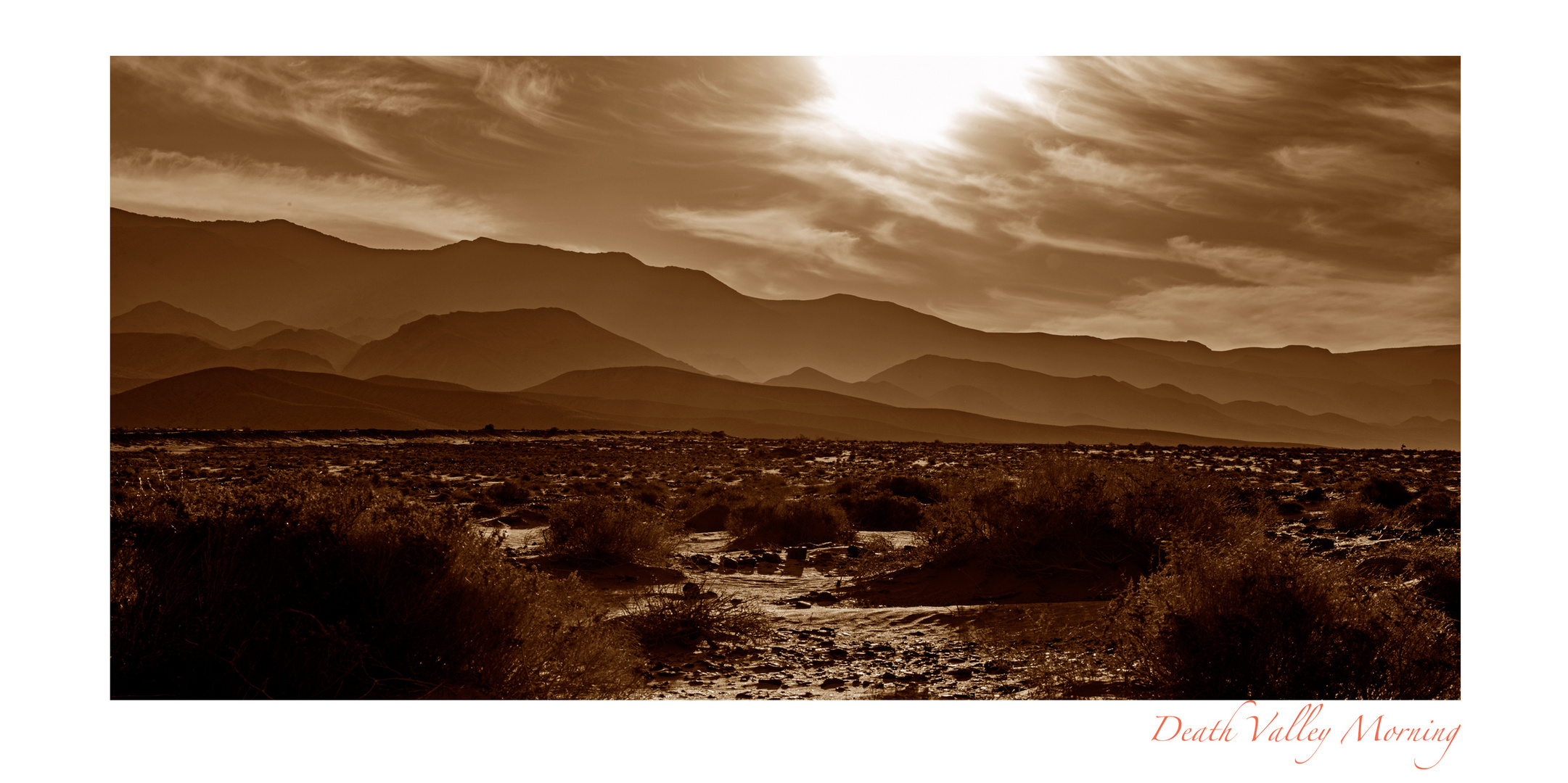 Death Valley Morning