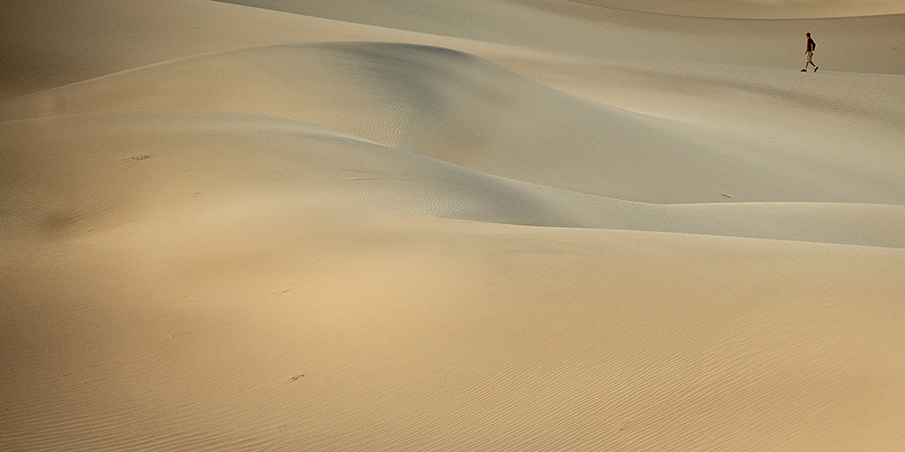 Death Valley NP / Mesquite Sand Dunes / Californien / USA