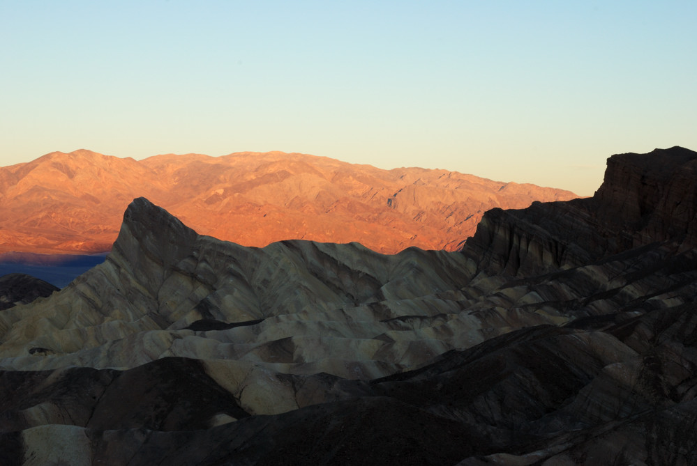 Death Valley NP - Sonnenaufgang am Zabriskie Point (0)