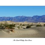 Death Valley Sand Dunes