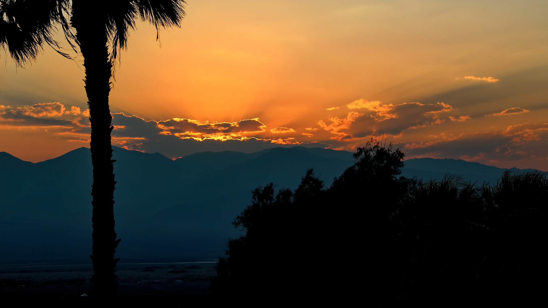 Death Valley sunset 