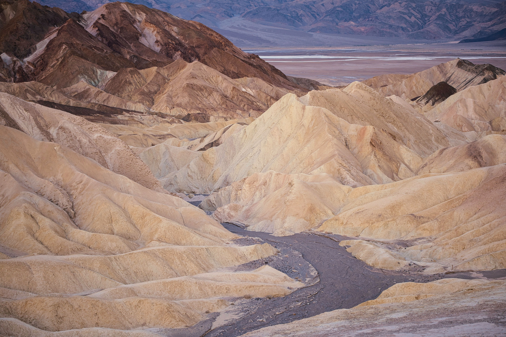 Death Valley, View from Zabriskie Point