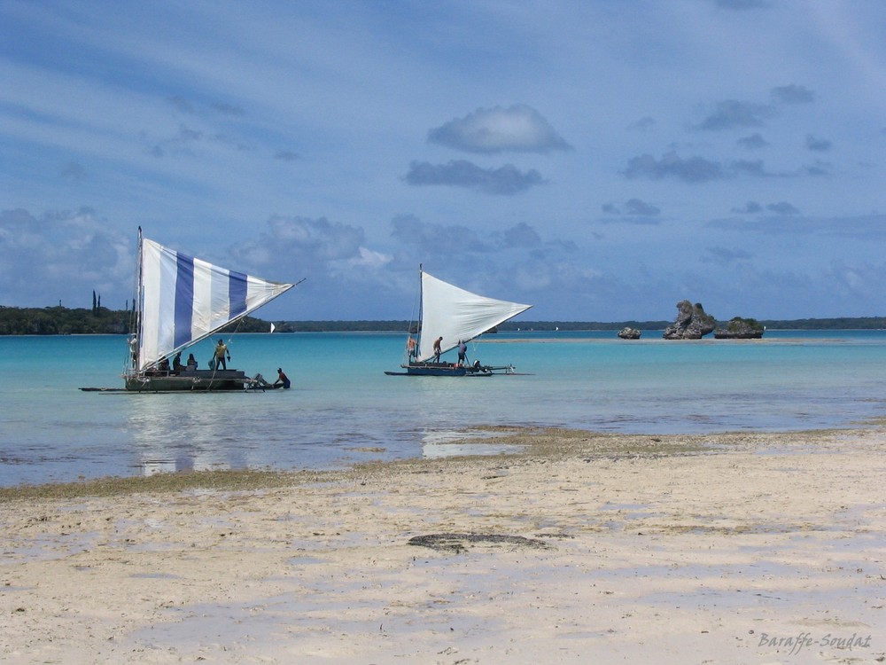 debarquer sur la plage