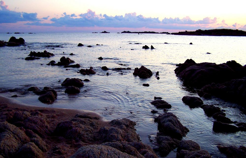 Début de soirée sur la méditerranée ....