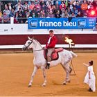 Début du spectacle d’arts équestres  --  Arènes de Dax