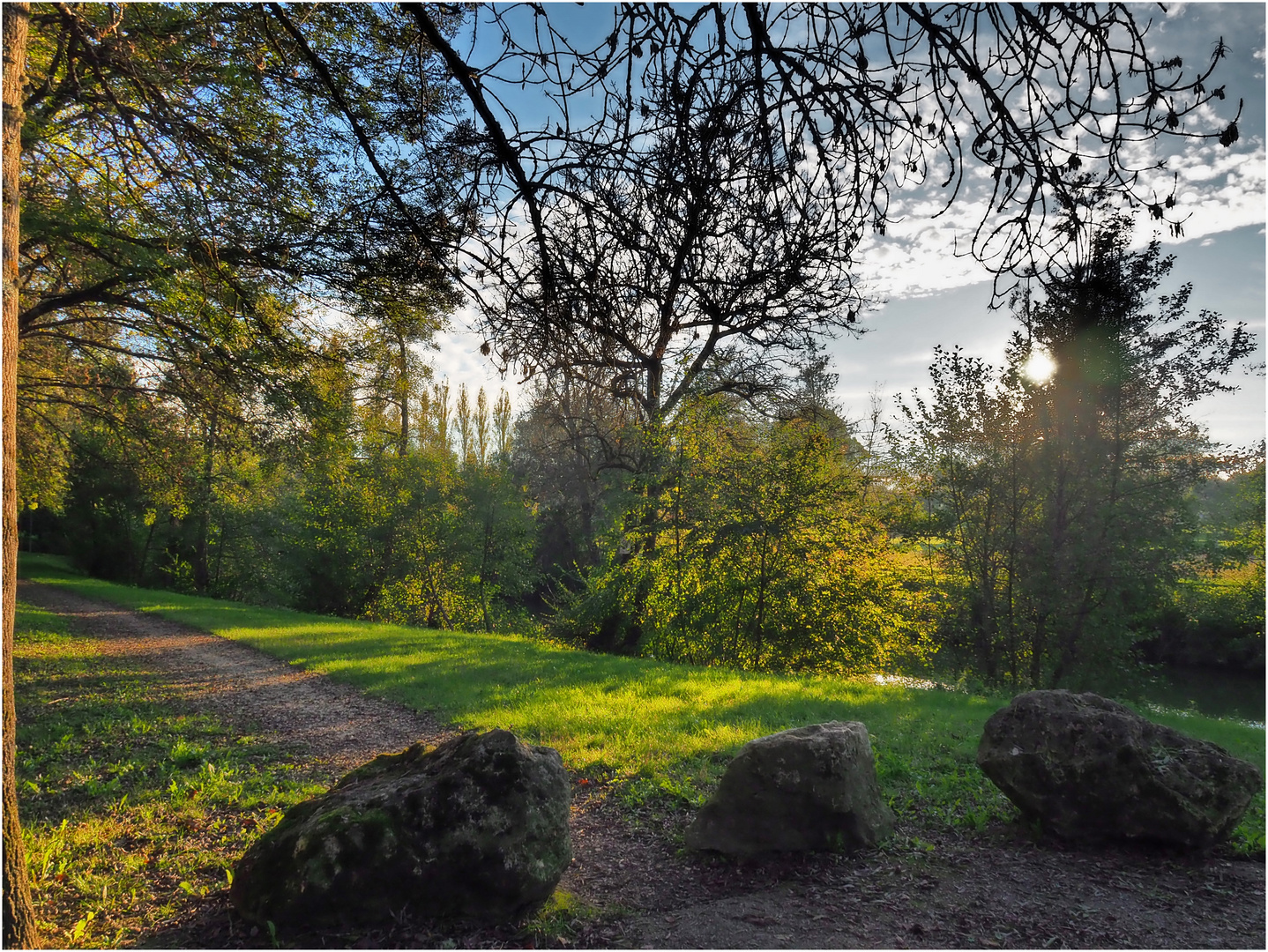 Début novembre au parc de Gauge  