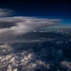 Decaying stormcloud from above