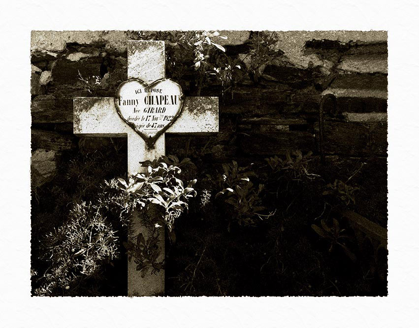 décédée le 17 Novembre 1922, âgée de 47 ans Foto & Bild reportage