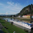 Decin. Elbe River