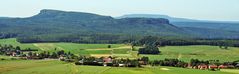 Decinsky Sneznik 723 Meter und Großer Zschirnstein 560 Meter