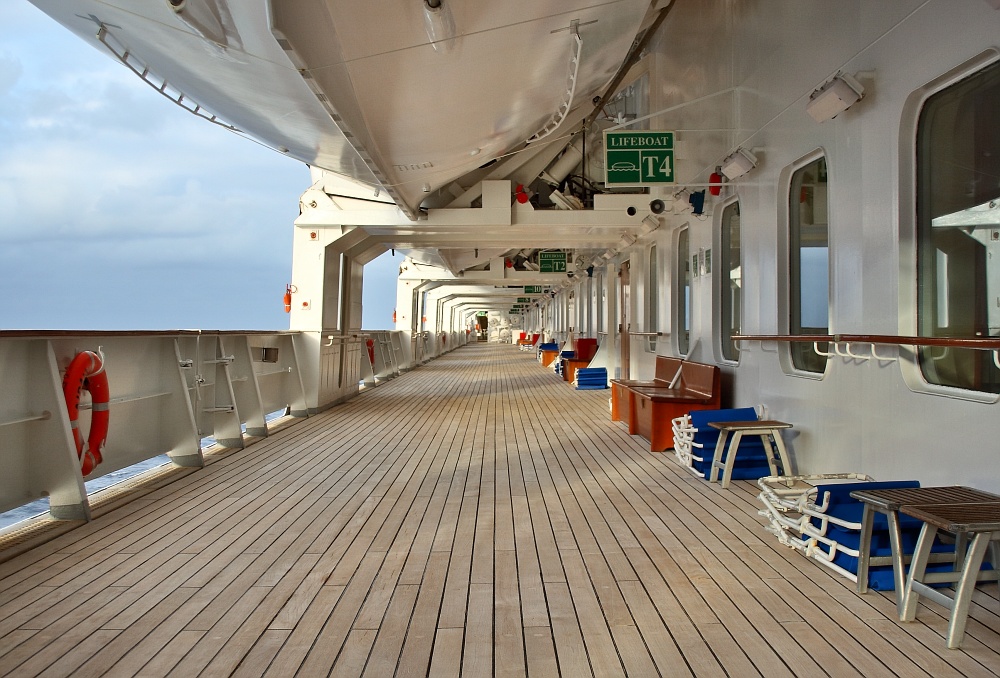 Deck7 der AIDAblu