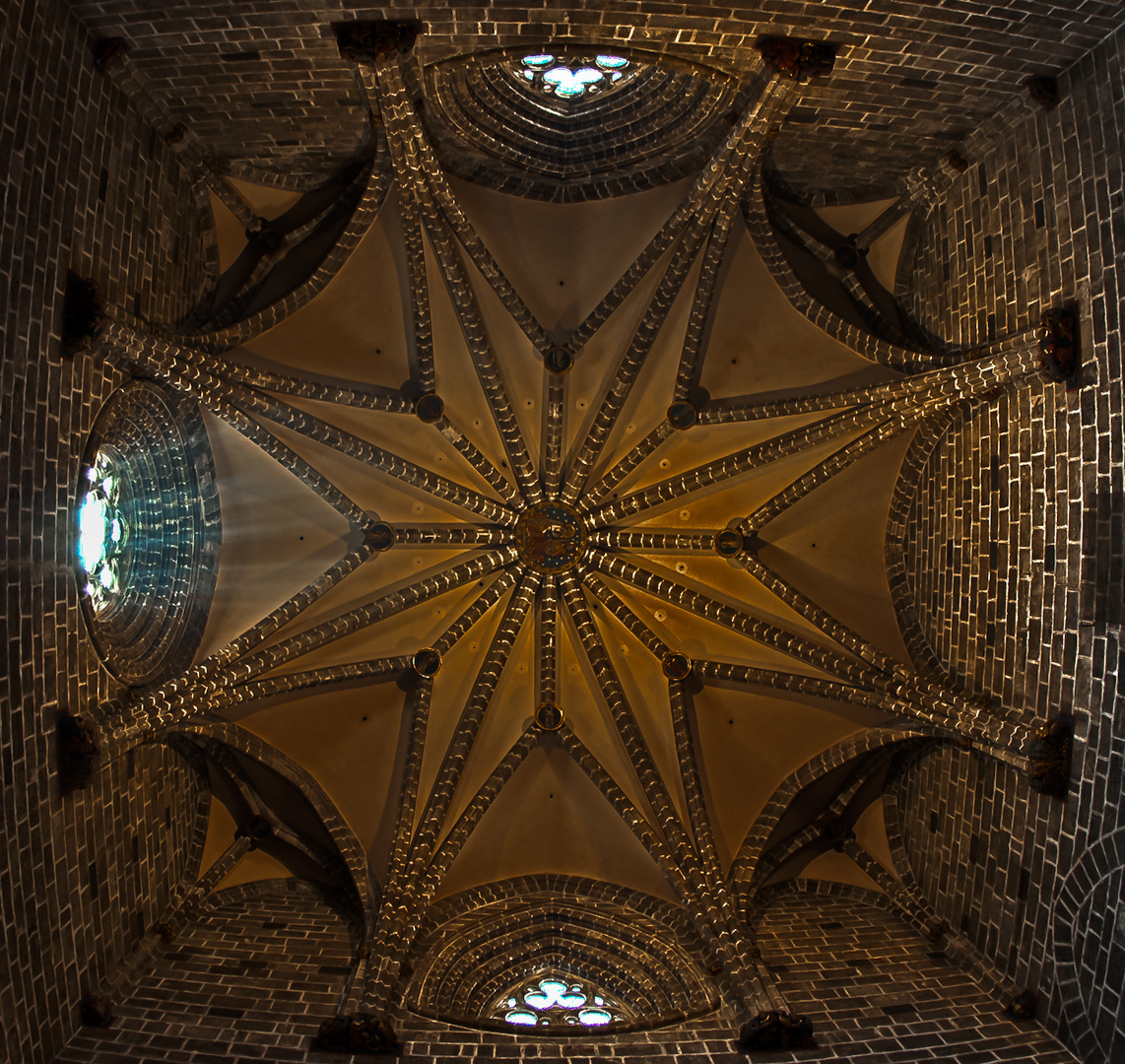 Decke der Capilla del Santo caliz, Valencia.