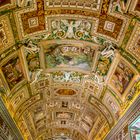 Decke der Galerie der Landkarten im Vatikan
