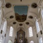 Decke des Chor und Altar der Johanneskirche Ummendorf