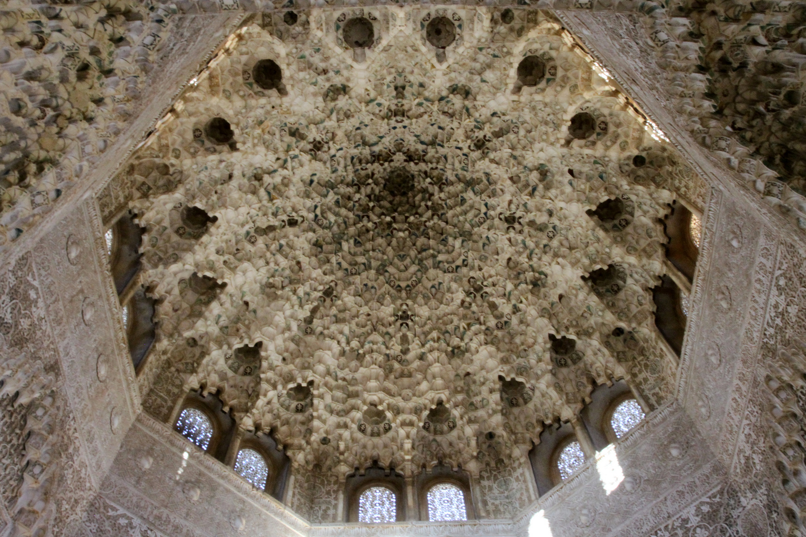 Decke in der Alhambra (Granada)