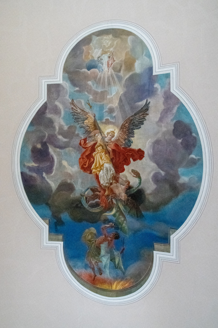 Decken Fresco hl. St. Michael 