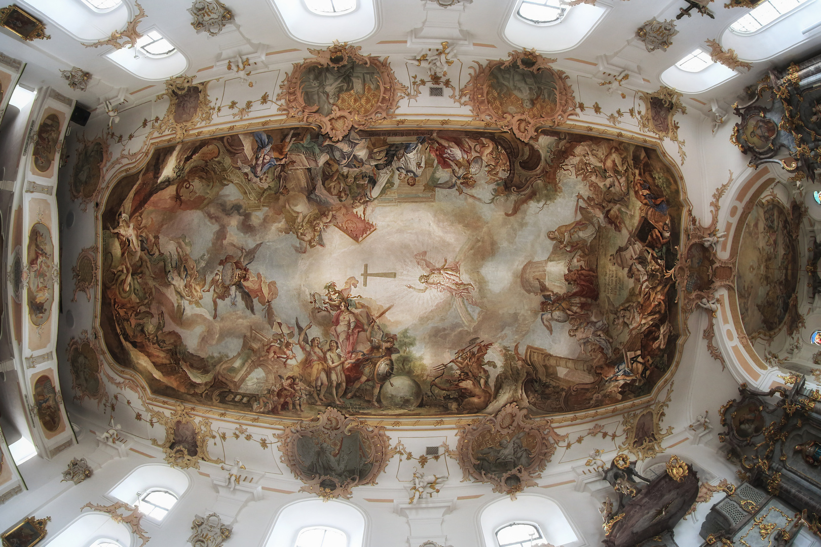 Deckenbild St. Michael in Lutzingen Foto & Bild architektur