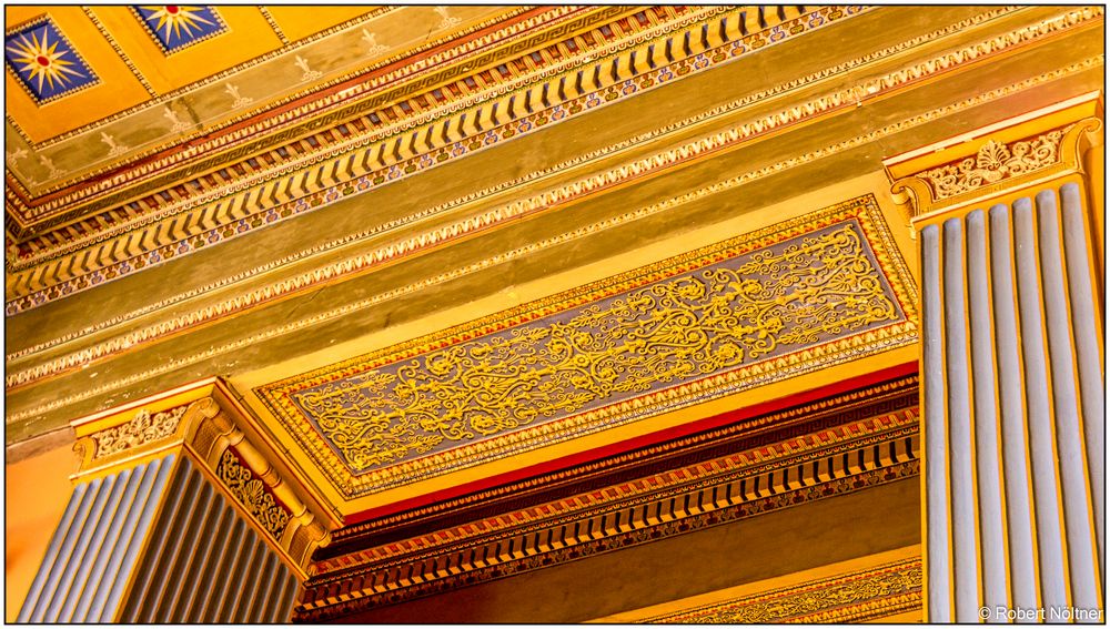 Deckendetails im Naturhistorischen Museum Basel