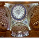 Deckengewölbe der Blauen Moschee