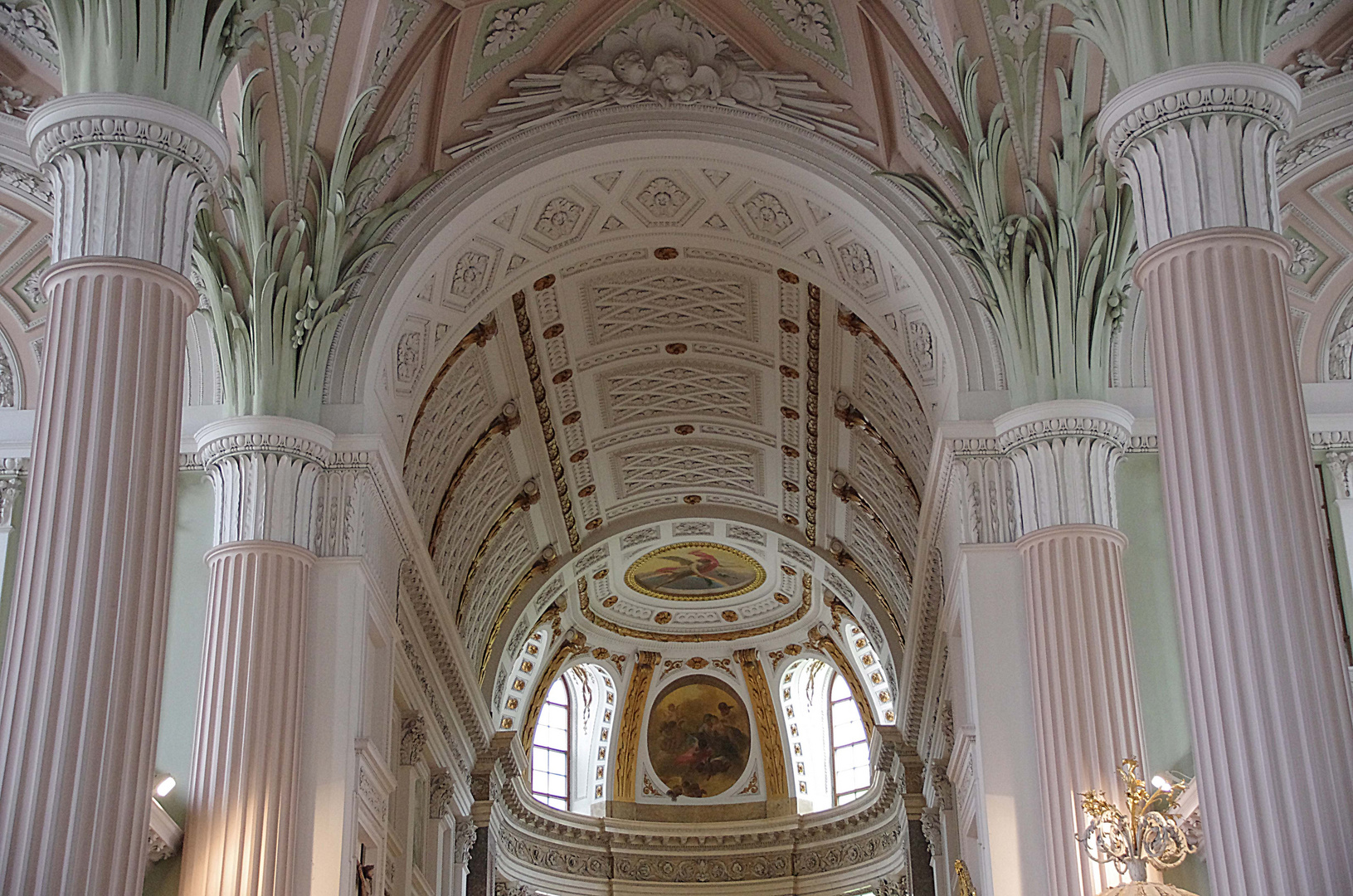 Deckengewölbe der Nikolaikirche Leipzig