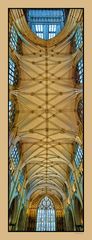- Deckengewölbe im Minster von York -
