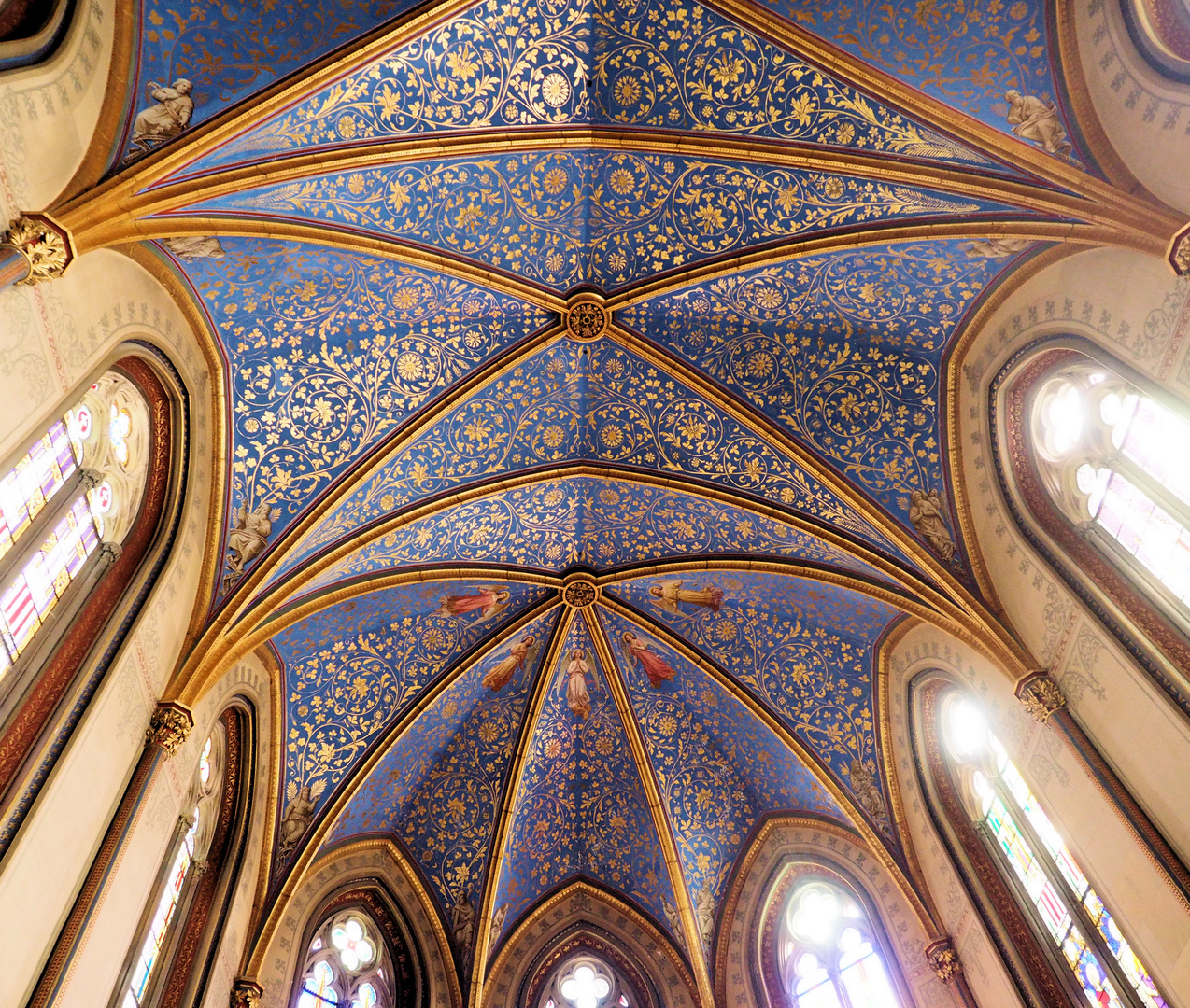 Deckengewölbe Kapelle Burg Hohenzollern...