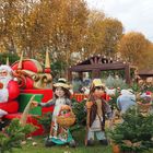 Décoration de Noël  -  Jardins Biovès, Menton