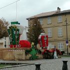 Décorations de Gardanne (sous la pluie) 