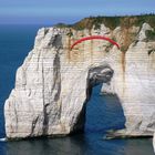 Découvrir les falaises en cerf volant