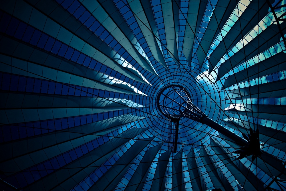 Deep blue: Sony center