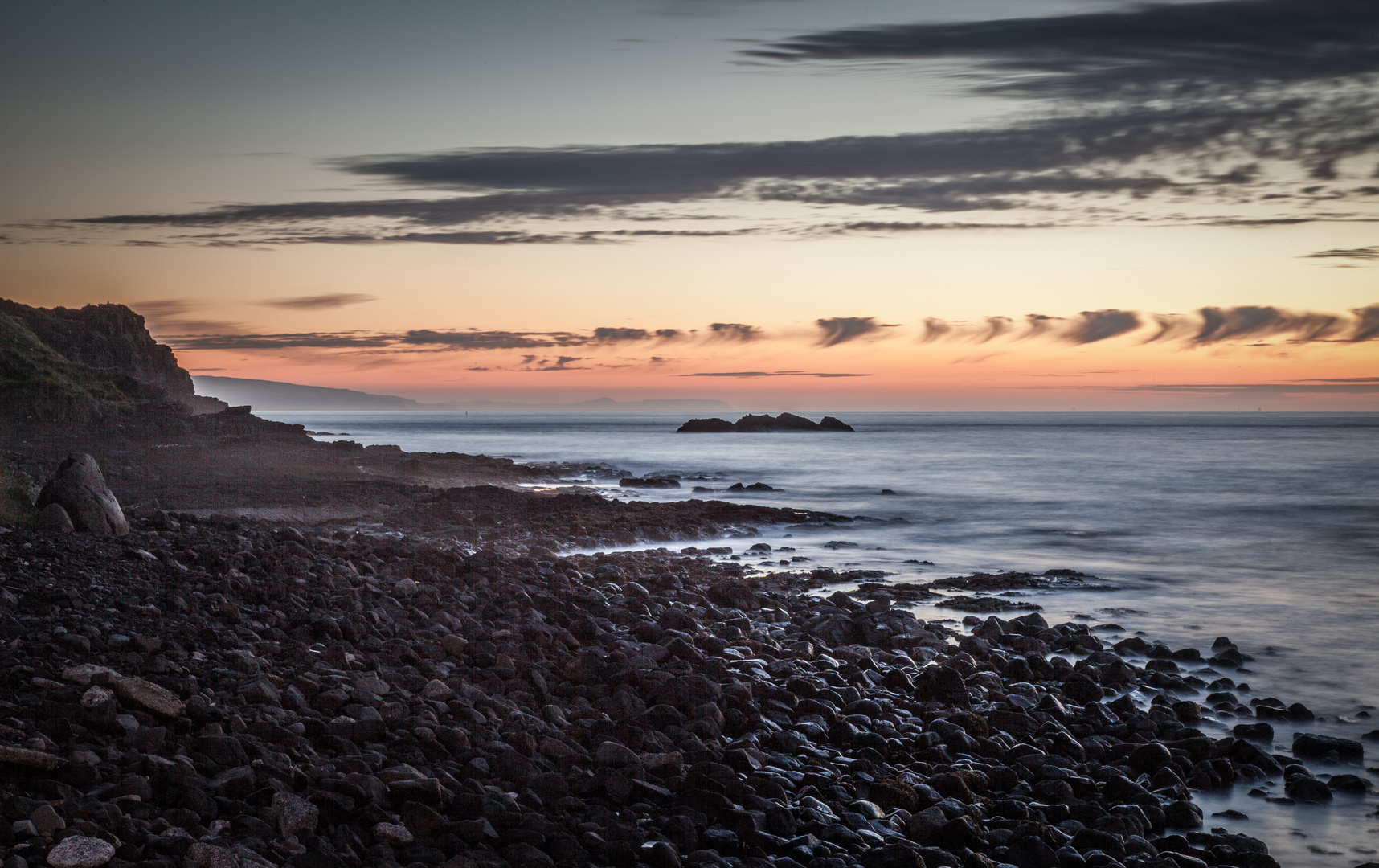 deep sea rocks - Portrush / Northern Ireland