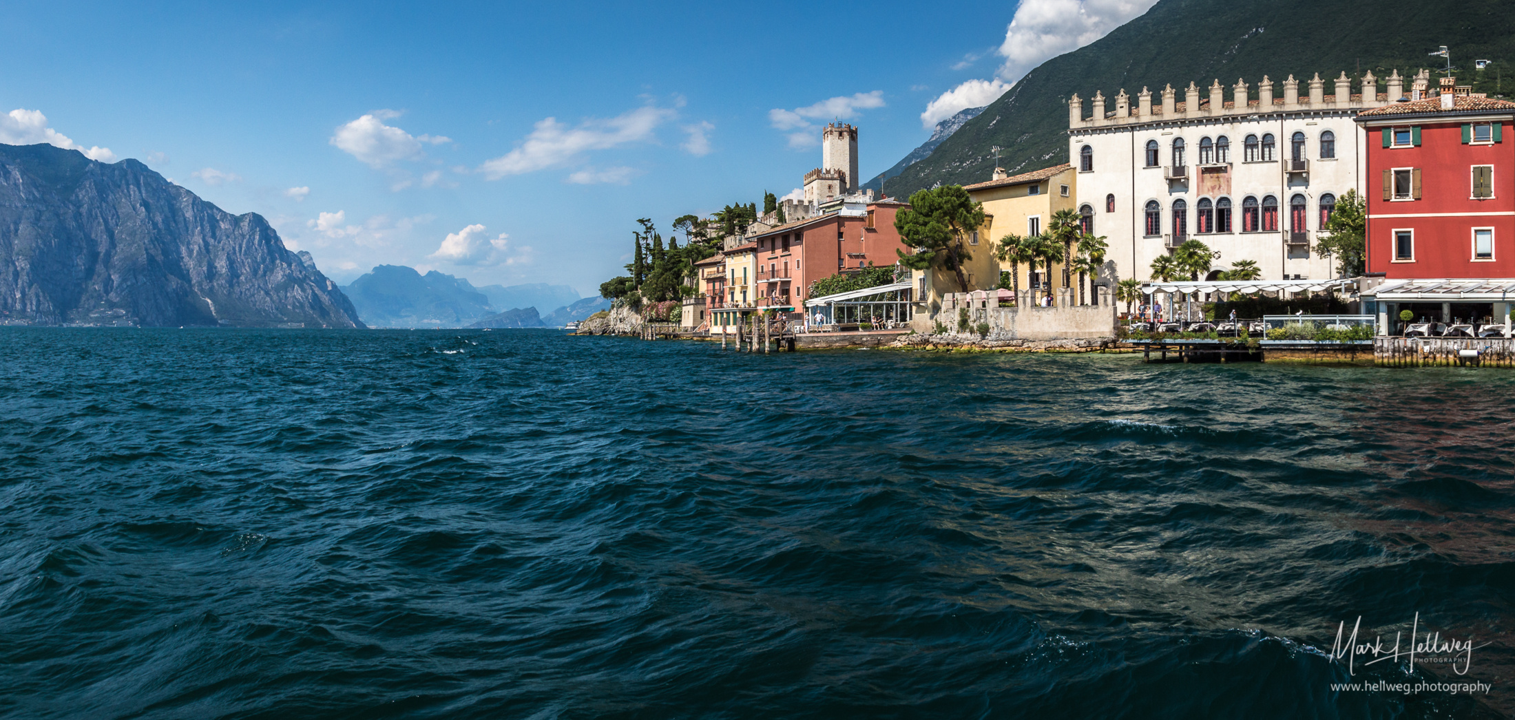 Deep Water Waves - Panorama