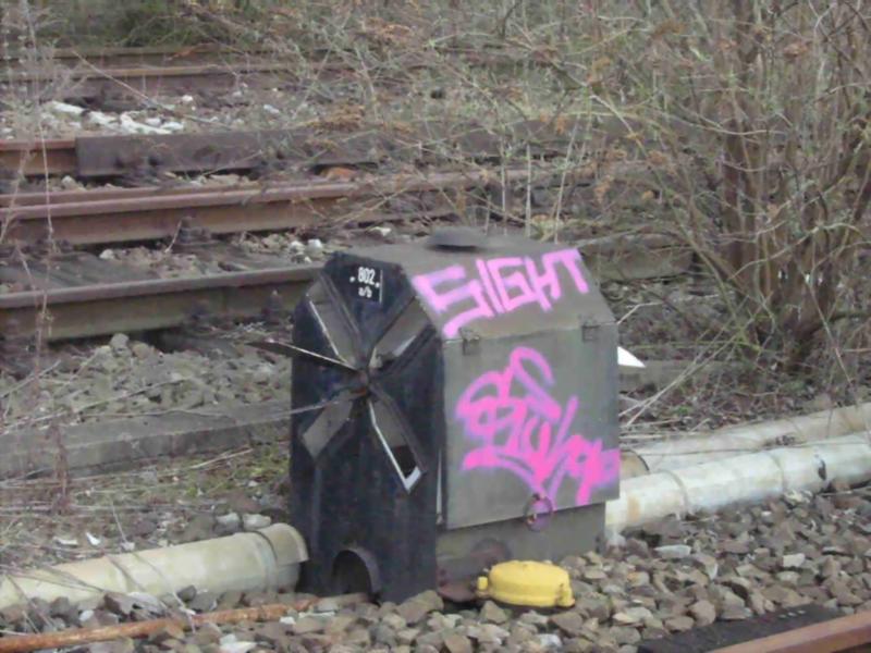 Defekte Graffiti