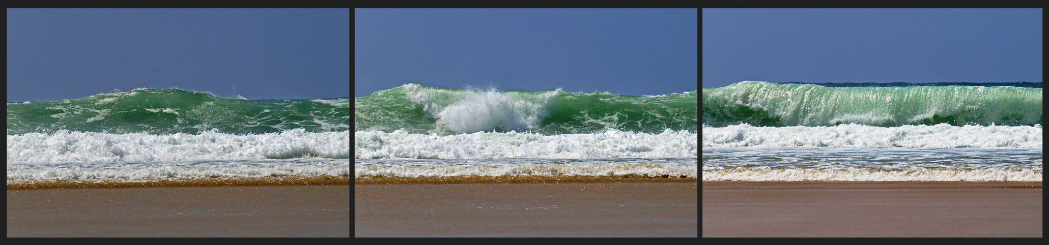 Déferlantes - Plage Lespecier, Mimizan - Brandung