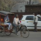 Dehli; young lady on the way