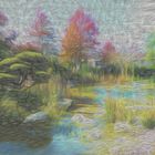 Dehner Park  pastel painted 